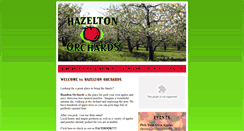 Desktop Screenshot of hazeltonorchards.com